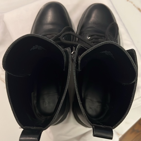 MARC FISHER LTD LACE UP COMBAT BOOTS SIZE 8 - Picture 7 of 9